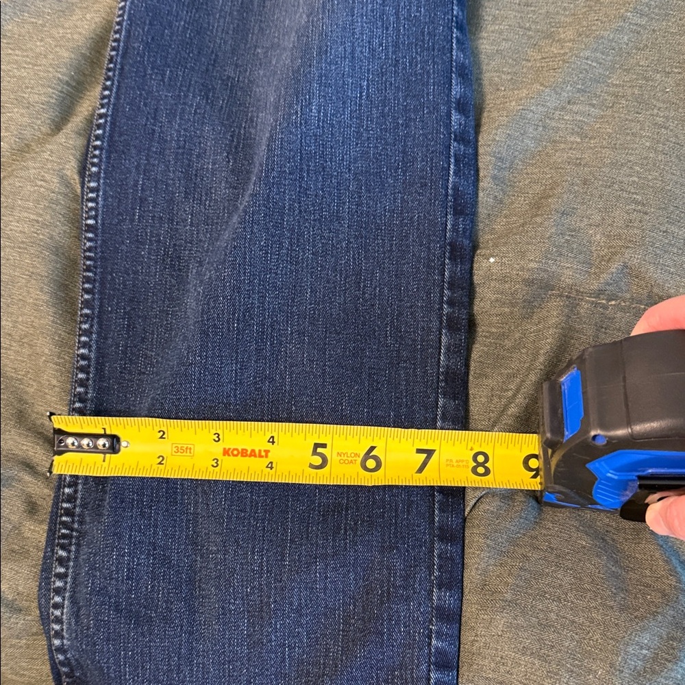 Calvin Klein Straight Leg Jeans Men’s Size 32 Dark Wash Classic Denim - Picture 7 of 7